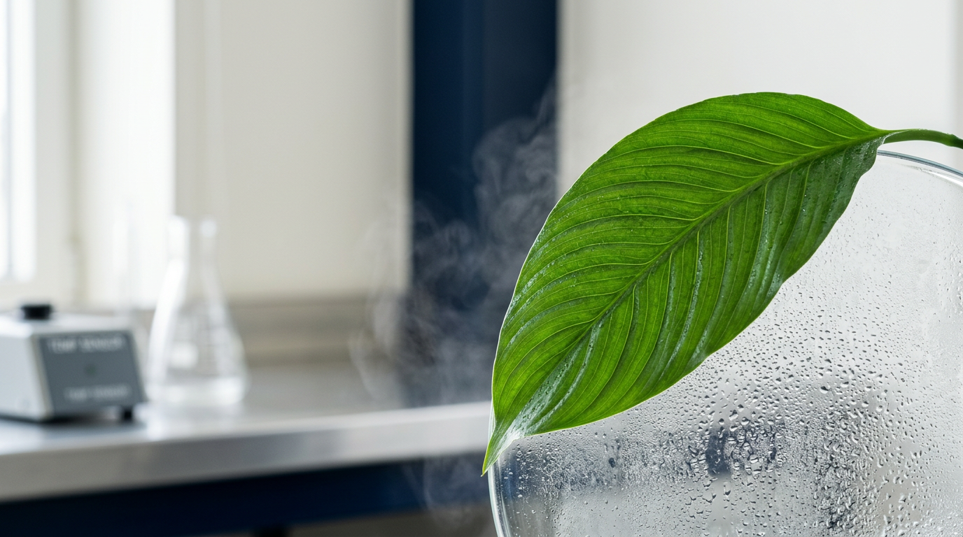 Plantas como desumidificadores naturais — a ciência por trás do controle de umidade em casa