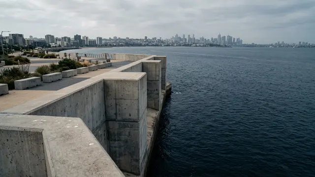 Cidades americanas interrompem expansão sobre o mar — e o custo urbano é alto