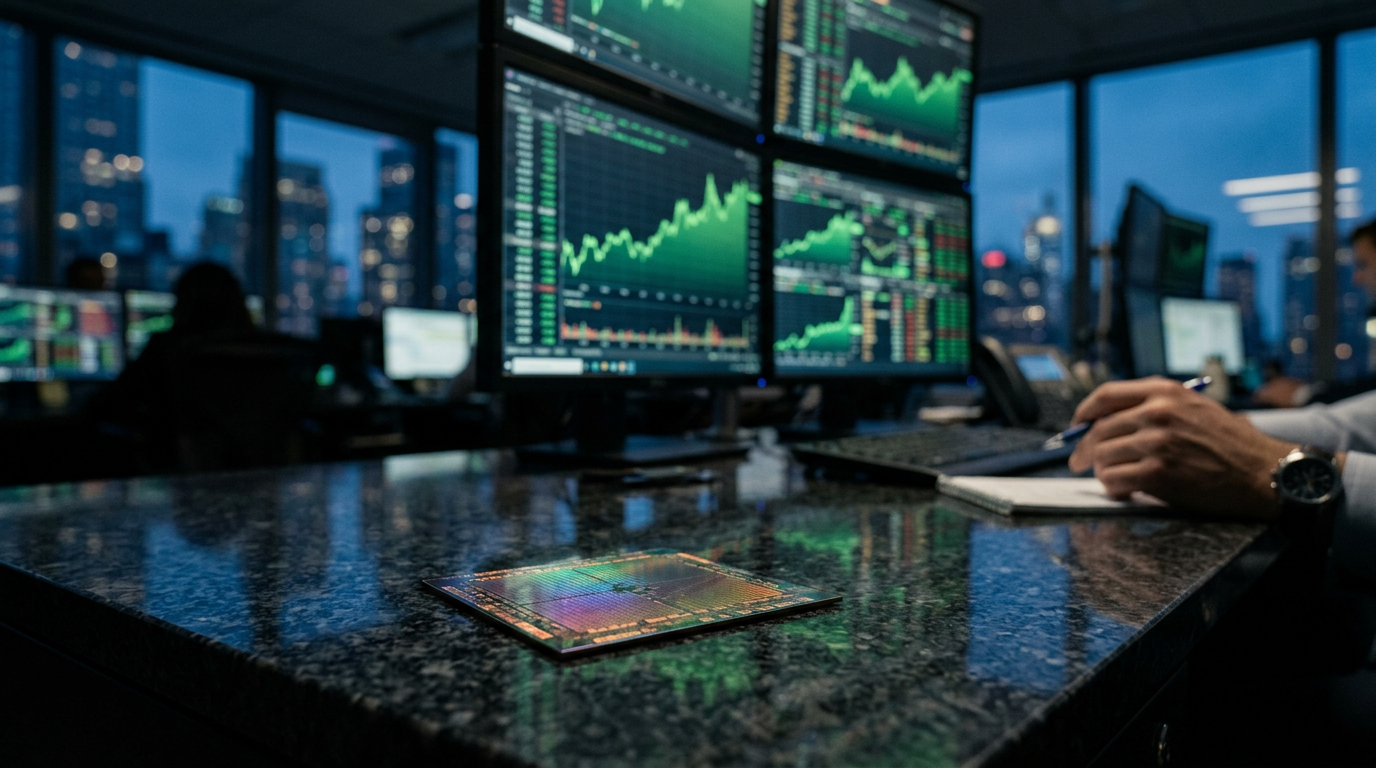 Nvidia impulsiona Wall Street a novos recordes — mesmo sob tensão no Oriente Médio