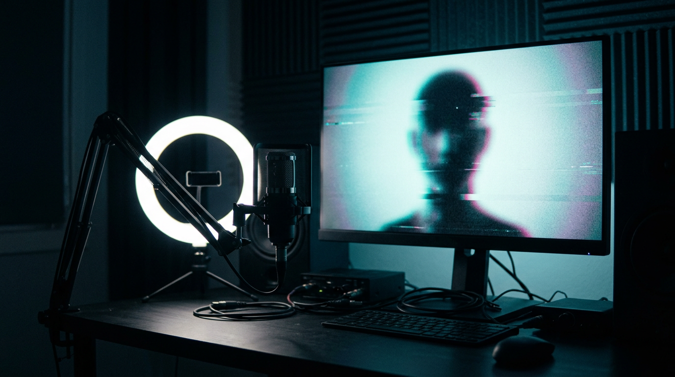 Software de deepfake em tempo real expõe vácuo ético no streaming