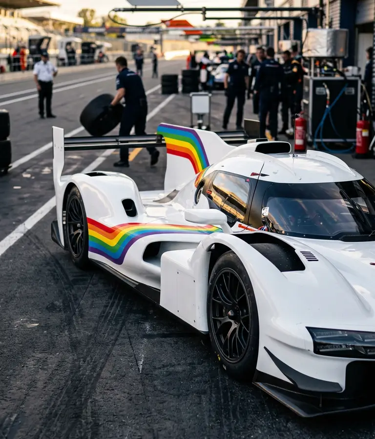 Apple e Porsche resgatam identidade visual icônica em carros de corrida