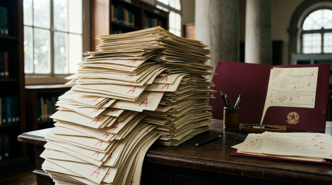 Harvard enfrenta o dilema das notas — quando o A perde seu significado
