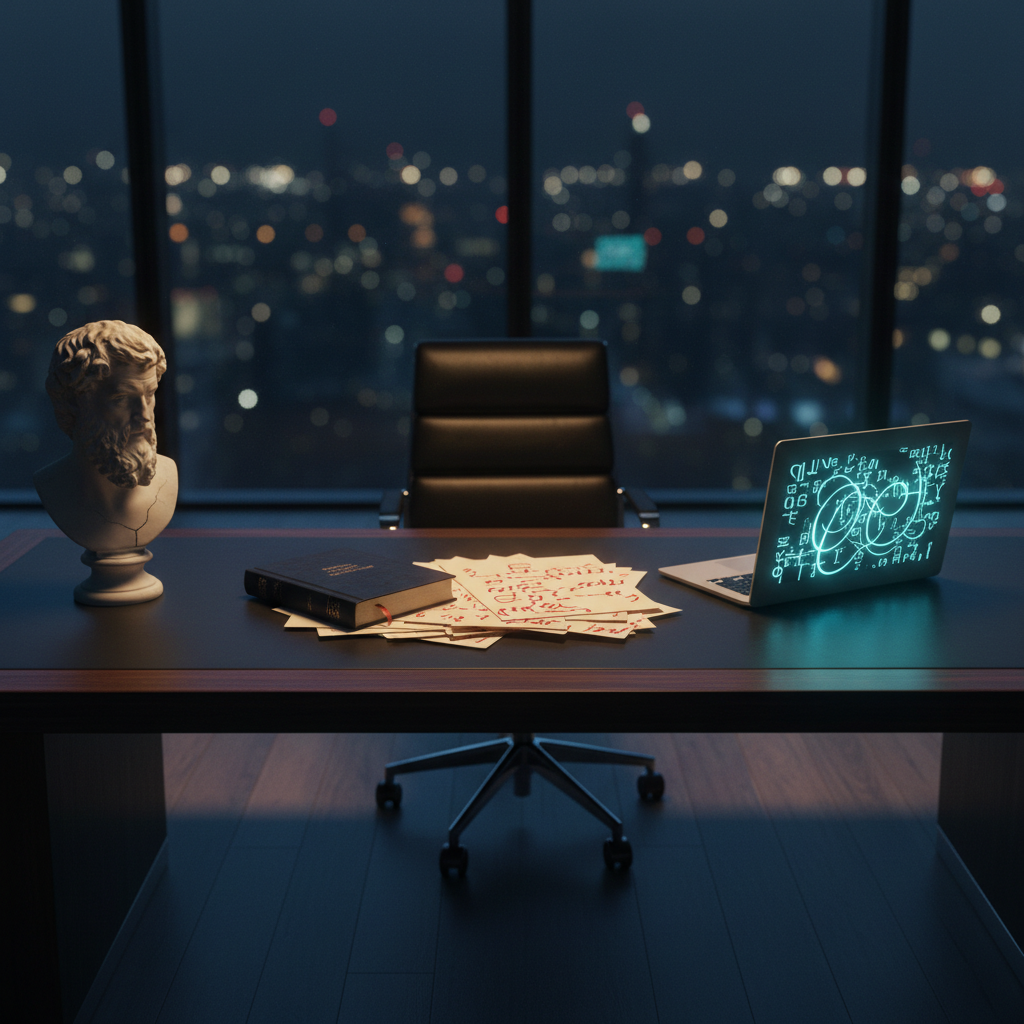 O CEO e seu ghost-writer socrático: a nova autoria na era da IA