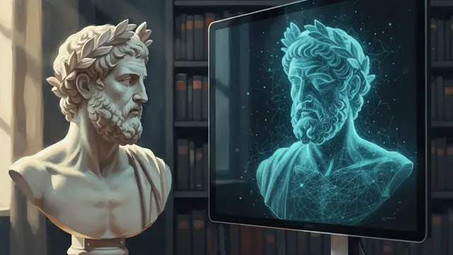 Claude, o amigo que não é: uma leitura aristotélica da IA