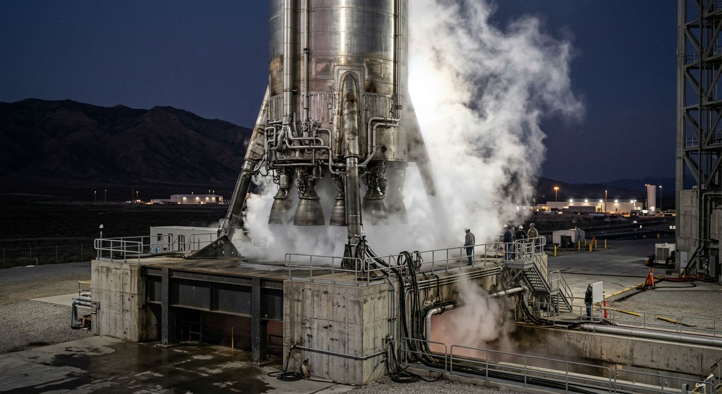 SpaceX lança Starship V3 em teste decisivo para a exploração lunar