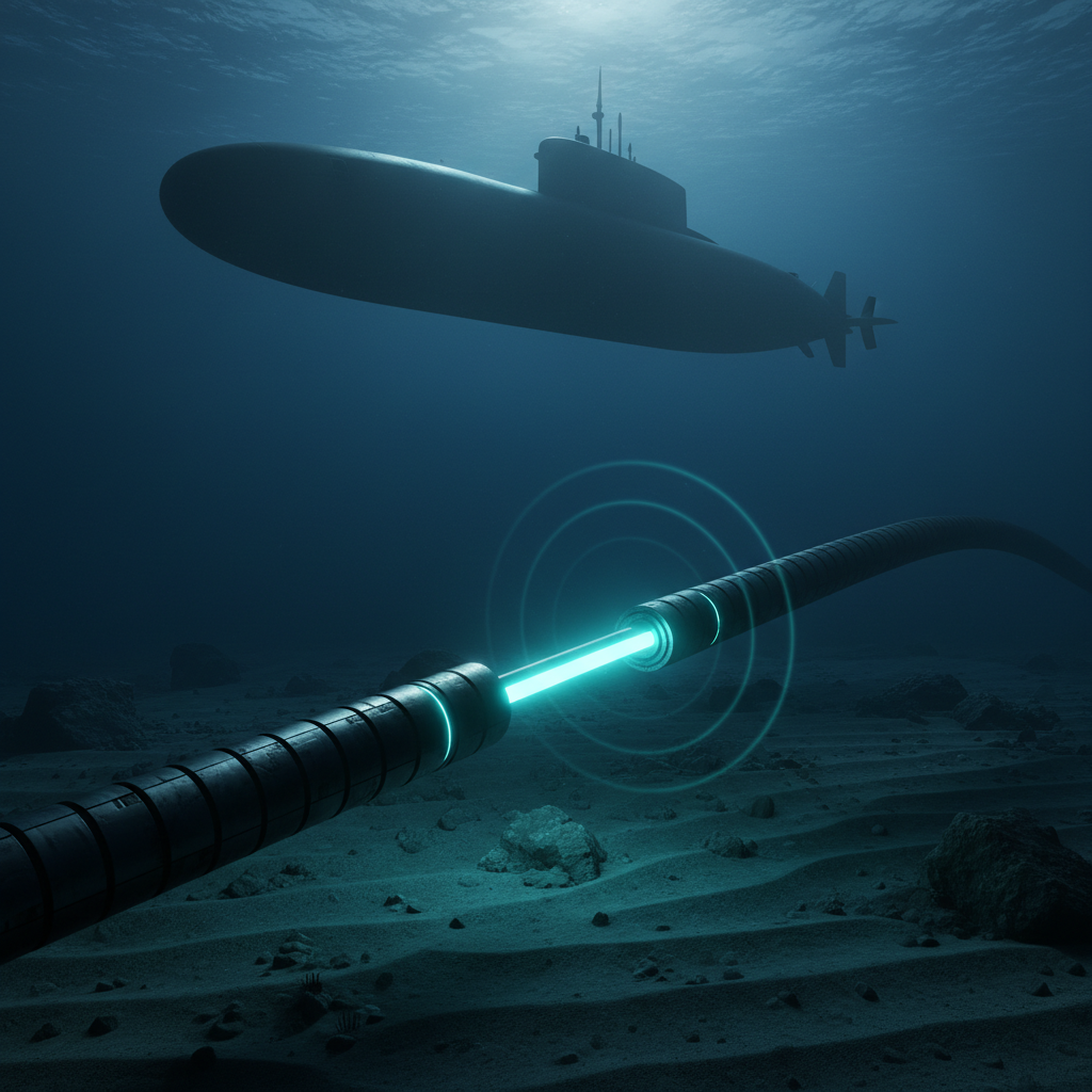 BAE Systems usa IA e fibra óptica para vigiar cabos submarinos