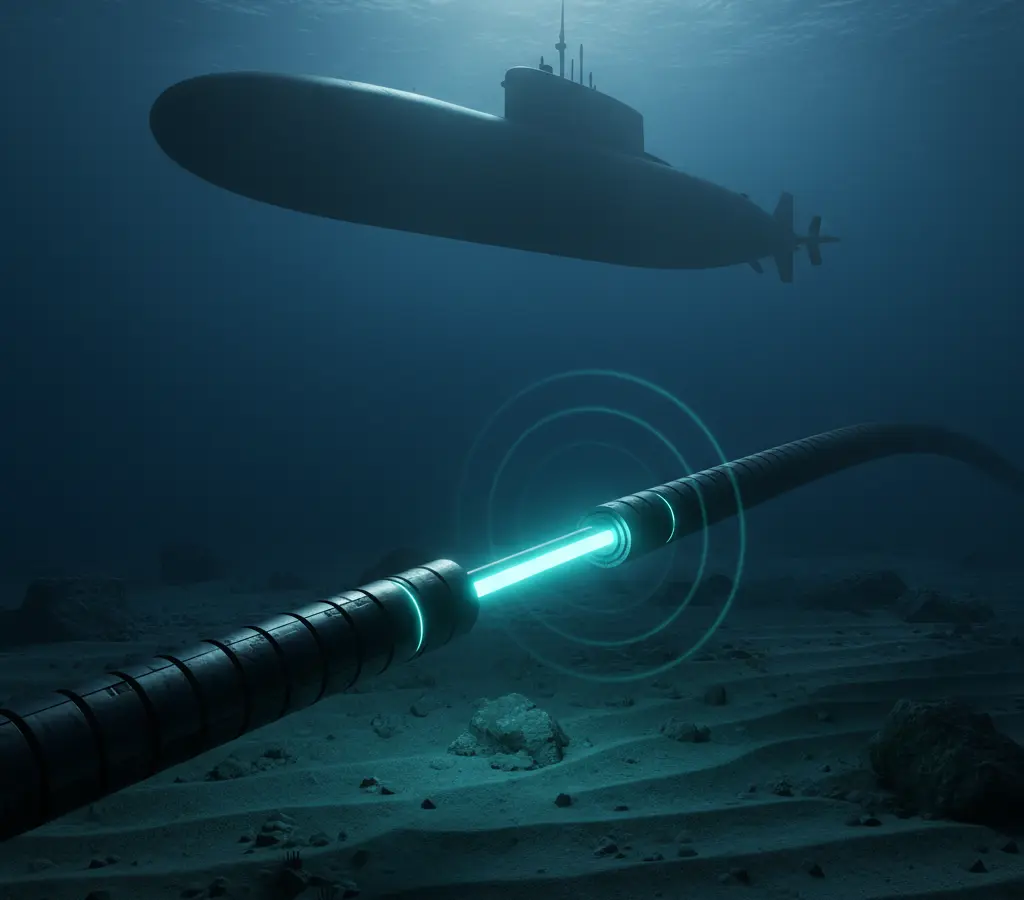 BAE Systems usa IA e fibra óptica para vigiar cabos submarinos