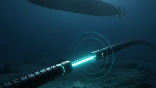 BAE Systems usa IA e fibra óptica para vigiar cabos submarinos