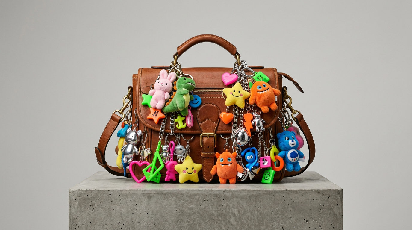 Coach aposta no trinketmaxxing em colaboração com Brain Dead