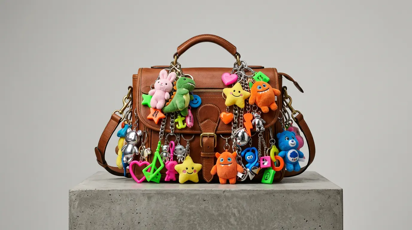 Coach aposta no trinketmaxxing em colaboração com Brain Dead