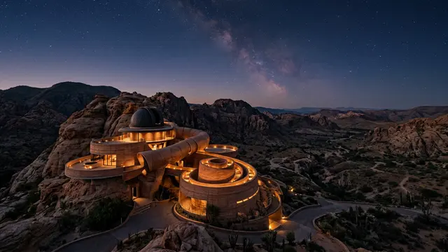 Heatherwick Studio desenha observatório que funde deserto e cosmos em AlUla