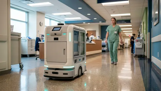 Robôs hospitalares enfrentam o desafio da complexidade operacional — o que muda no design