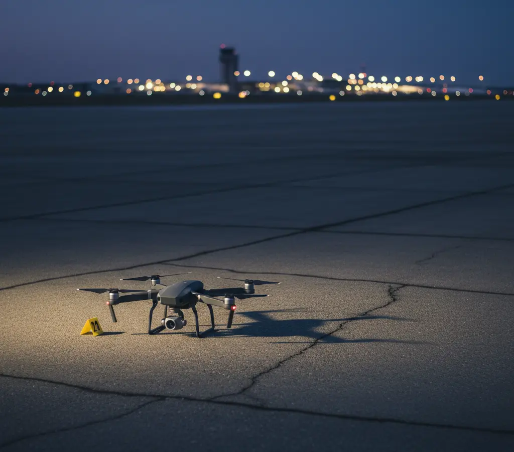 Drone explosivo em aeroporto alemão acende alerta de 'ameaça híbrida'