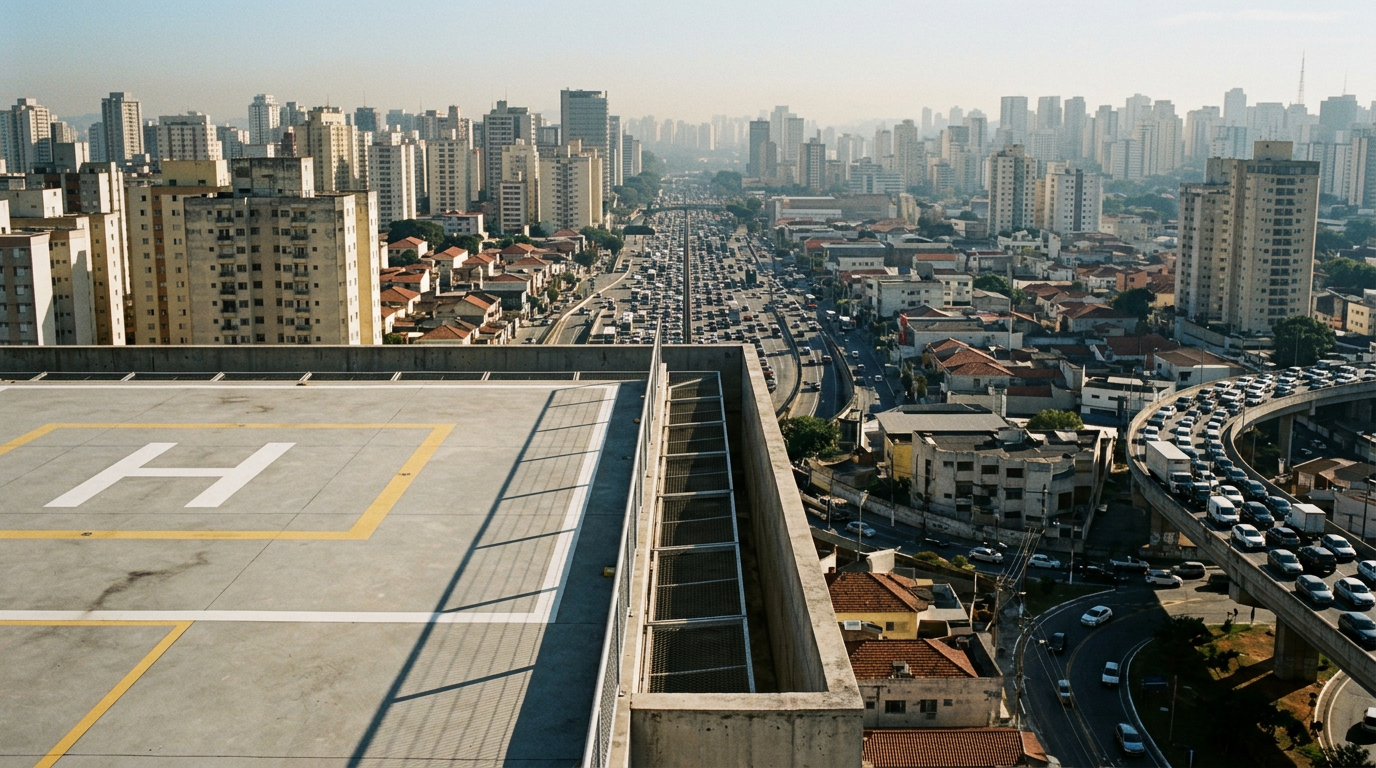 Carros voadores prometem eficiência — mas o desafio urbano permanece