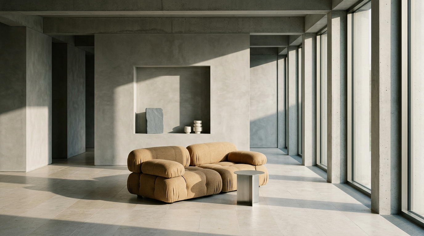 Sofás como protagonistas — a nova arquitetura do convívio doméstico