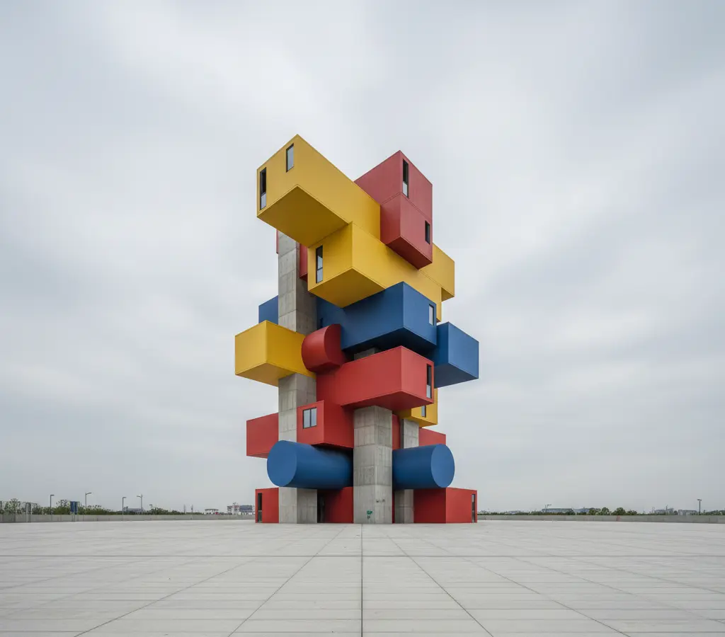 MVRDV empilha uma vila colorida em Shenzhen