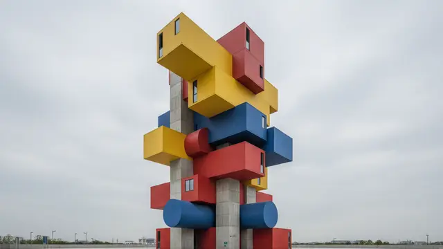 MVRDV empilha uma vila colorida em Shenzhen