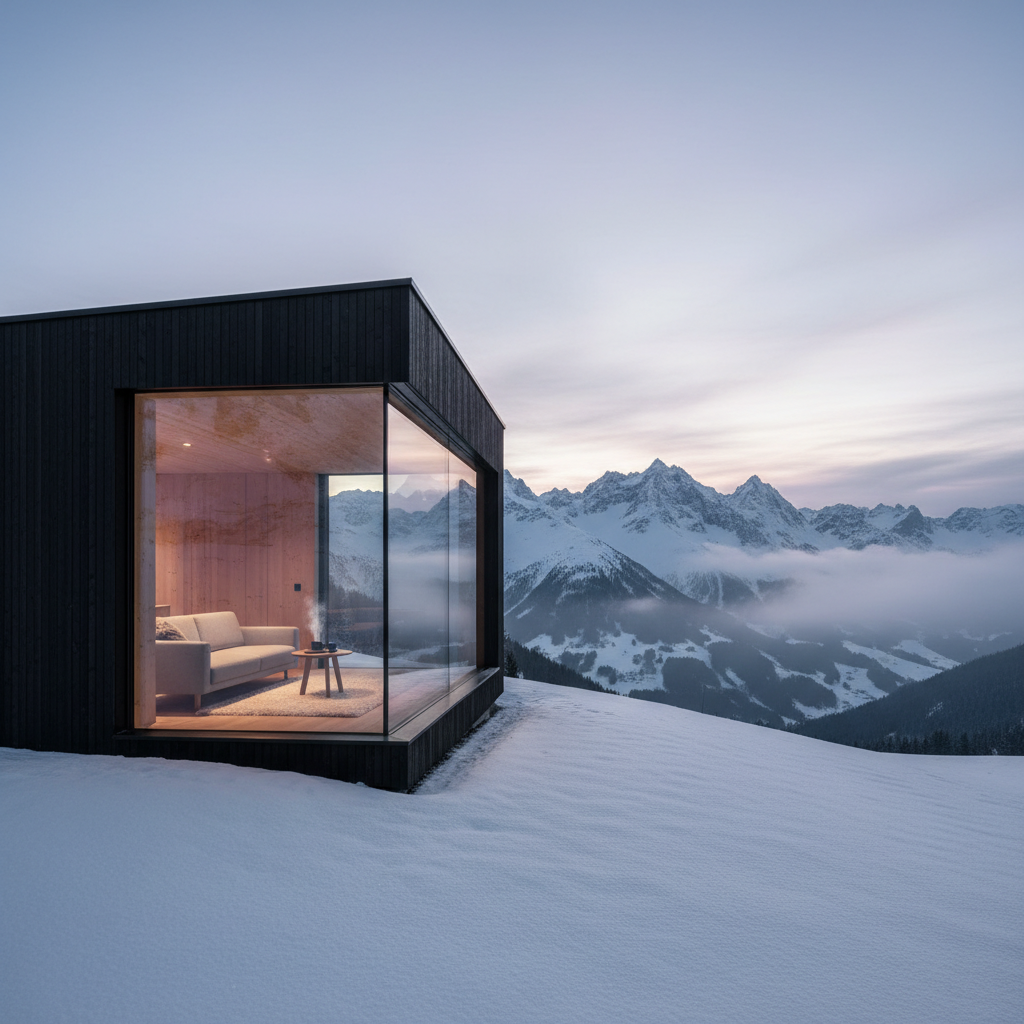 Nos Alpes, um anexo preto para clarear as ideias