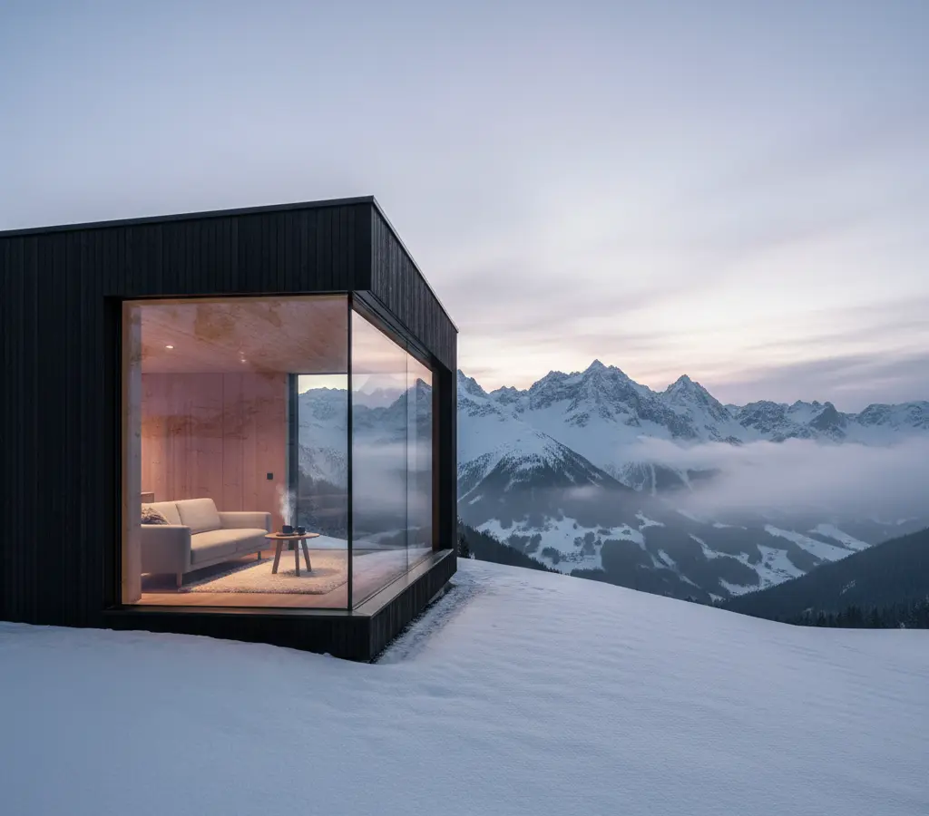 Nos Alpes, um anexo preto para clarear as ideias