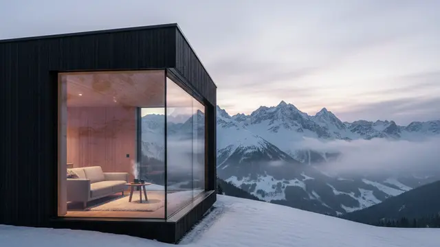 Nos Alpes, um anexo preto para clarear as ideias