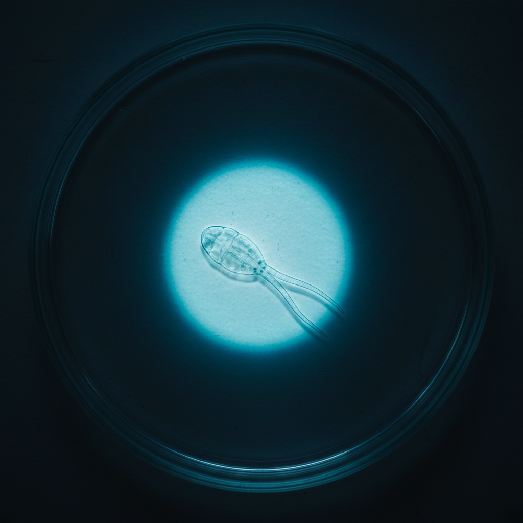 Parasita cerebral: Ovos de verme eclodem em larvas ativas durante teste laboratorial, confirmando diagnóstico raro