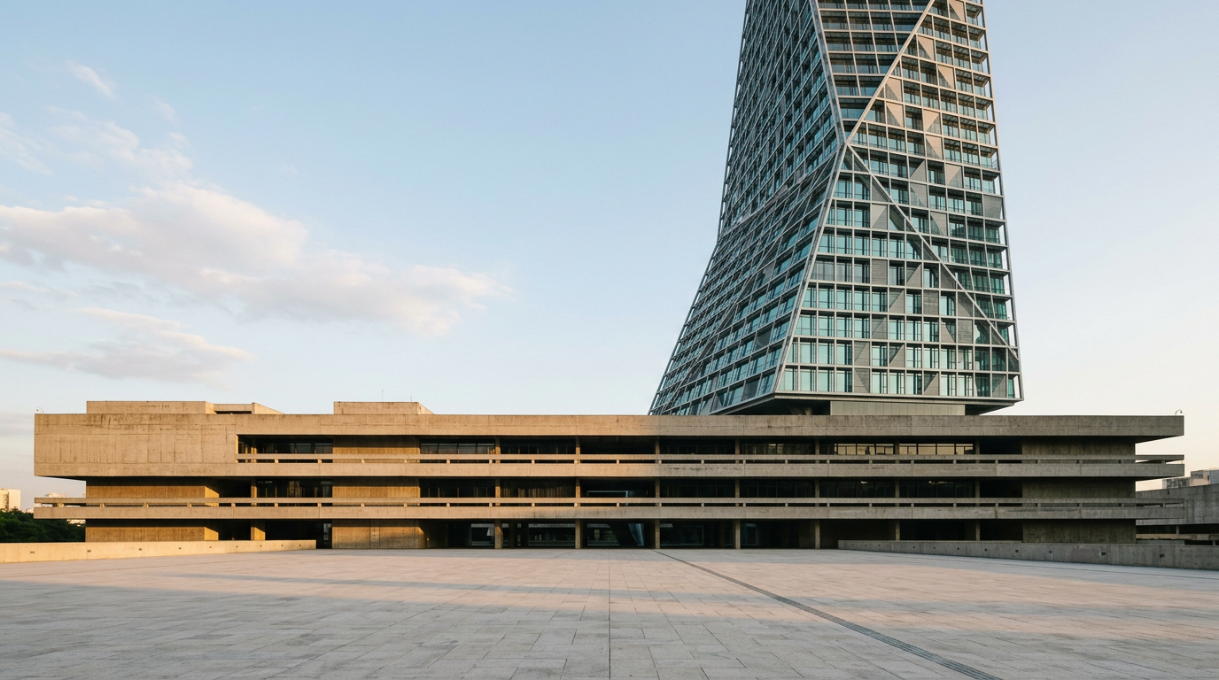 Herzog & de Meuron renova Palácio dos Congressos em Tirana com torre de 260 metros