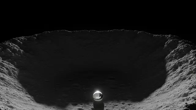 Uma bola para conquistar as crateras da Lua