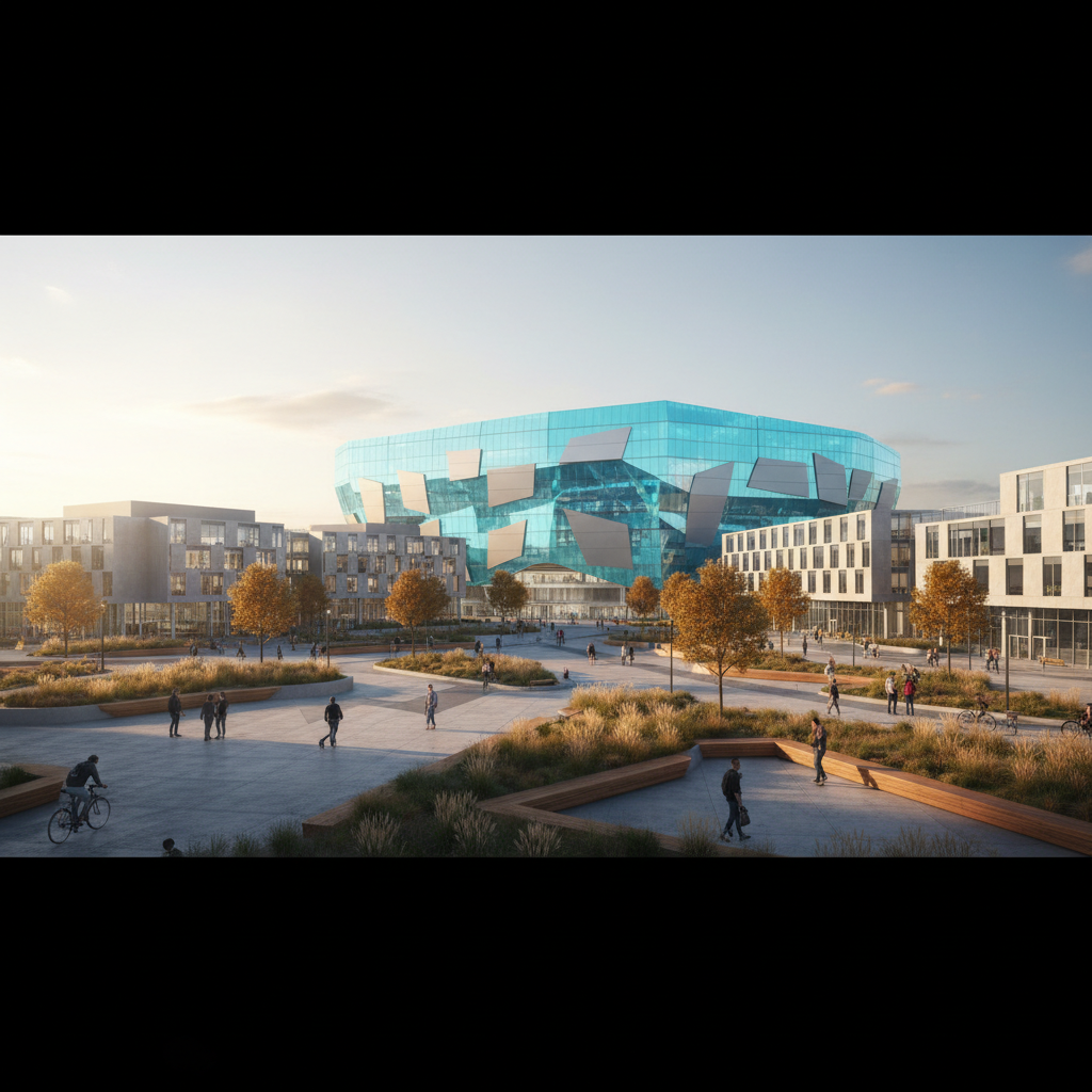 Dallas Stars troca o centro pela vizinhança: a nova arena em Plano