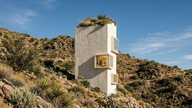 Museum Tower House desafia topografia íngreme de Los Angeles com design vertical