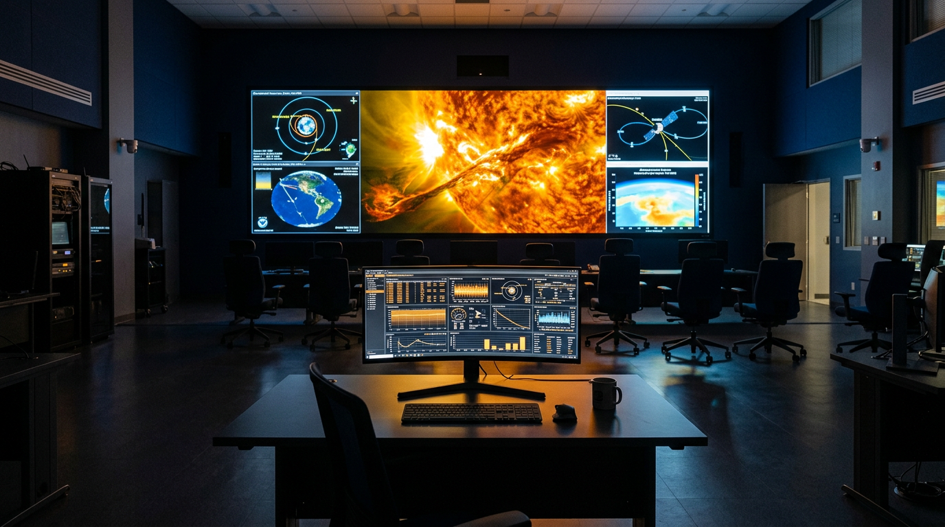 O risco invisível: por que a meteorologia espacial é o novo gargalo da economia orbital