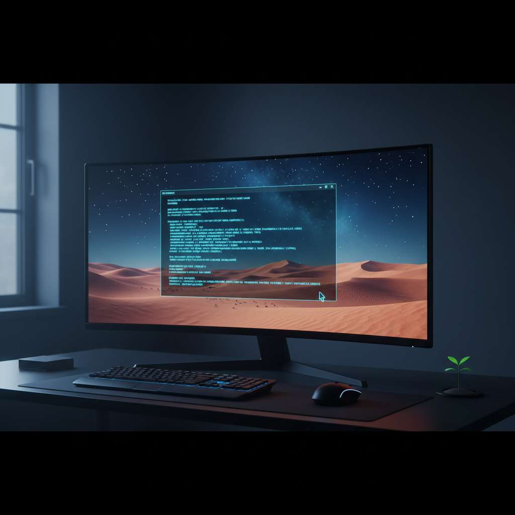 Jogo espacial roda Linux e emulador RISC-V para simular vida alienígena
