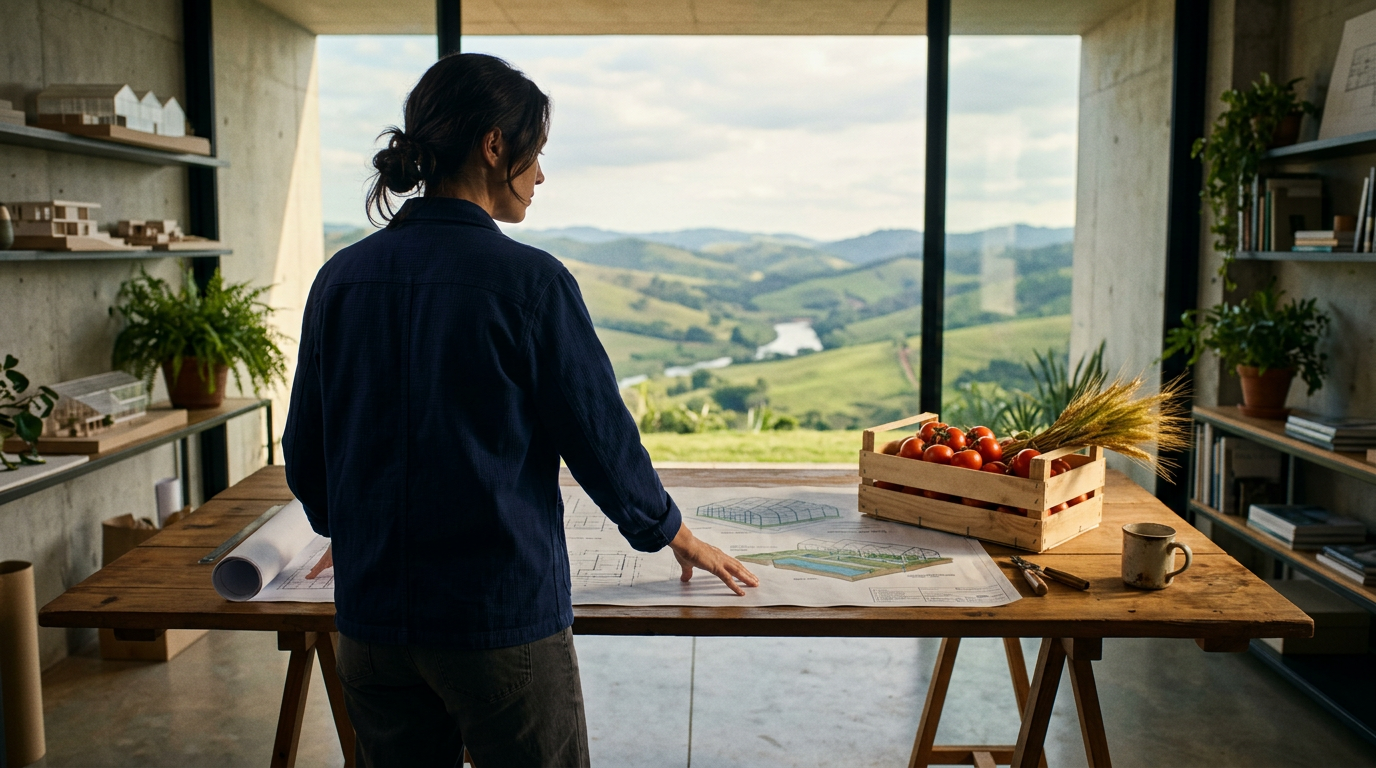 Caitlin Taylor e a arquitetura de um sistema alimentar visível — e possível