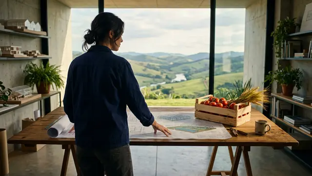 Caitlin Taylor e a arquitetura de um sistema alimentar visível — e possível