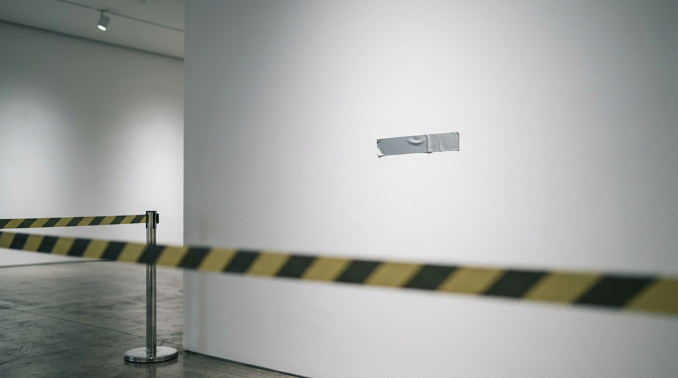 Centro Pompidou-Metz aciona polícia após novo roubo de banana de Maurizio Cattelan