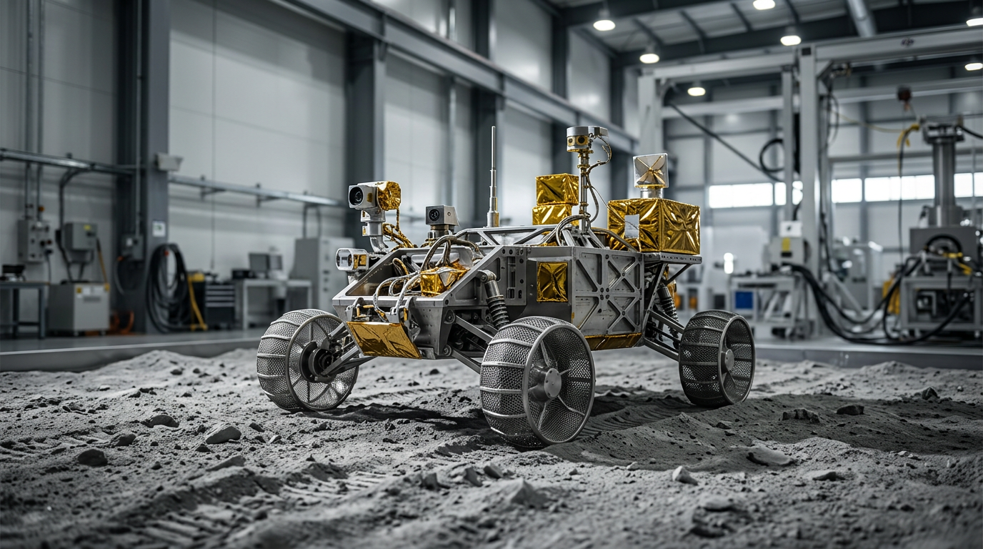 NASA acelera planos da base lunar com novos contratos para rovers e landers