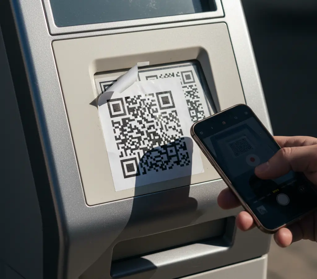 Adesivo sobre adesivo: o golpe do QR code se esconde à vista de todos