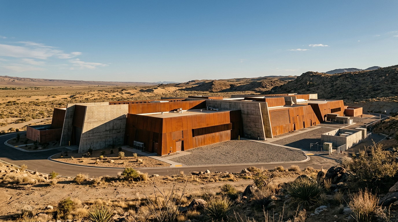 Gensler projeta data center em Arizona com foco em estética e impacto cívico