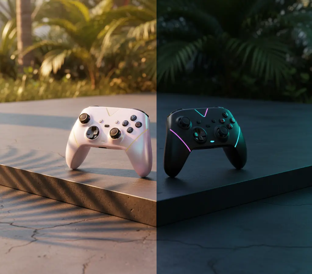 O controle do dia e da noite em Vice City