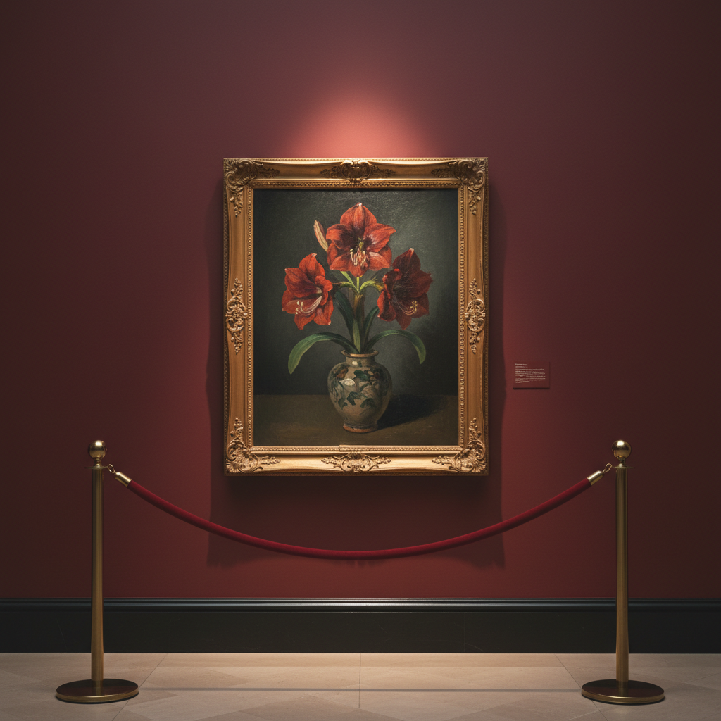 Amaryllis Lily: O legado artístico de Churchill em leilão