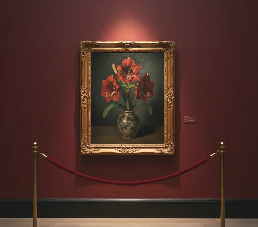 Amaryllis Lily: O legado artístico de Churchill em leilão