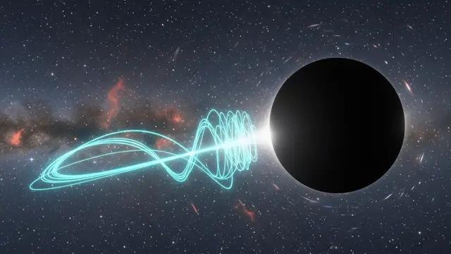 A estrela que dança com a morte para testar Einstein