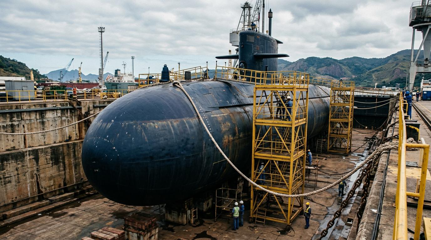 AUKUS acelera plano de submarinos e Austrália opta por embarcação usada dos EUA
