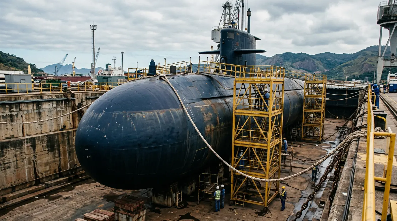 AUKUS acelera plano de submarinos e Austrália opta por embarcação usada dos EUA