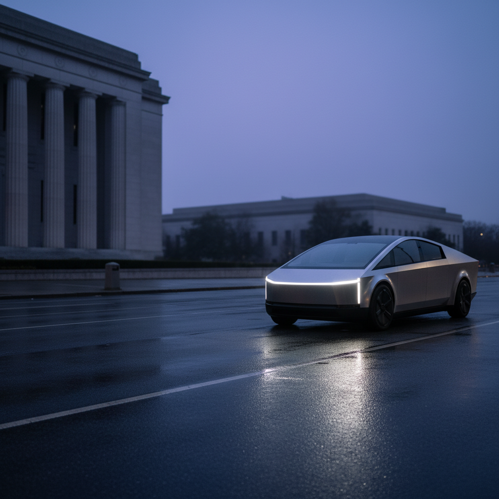 Lançamento do Cybercab da Tesla é seguido por investigação federal imediata