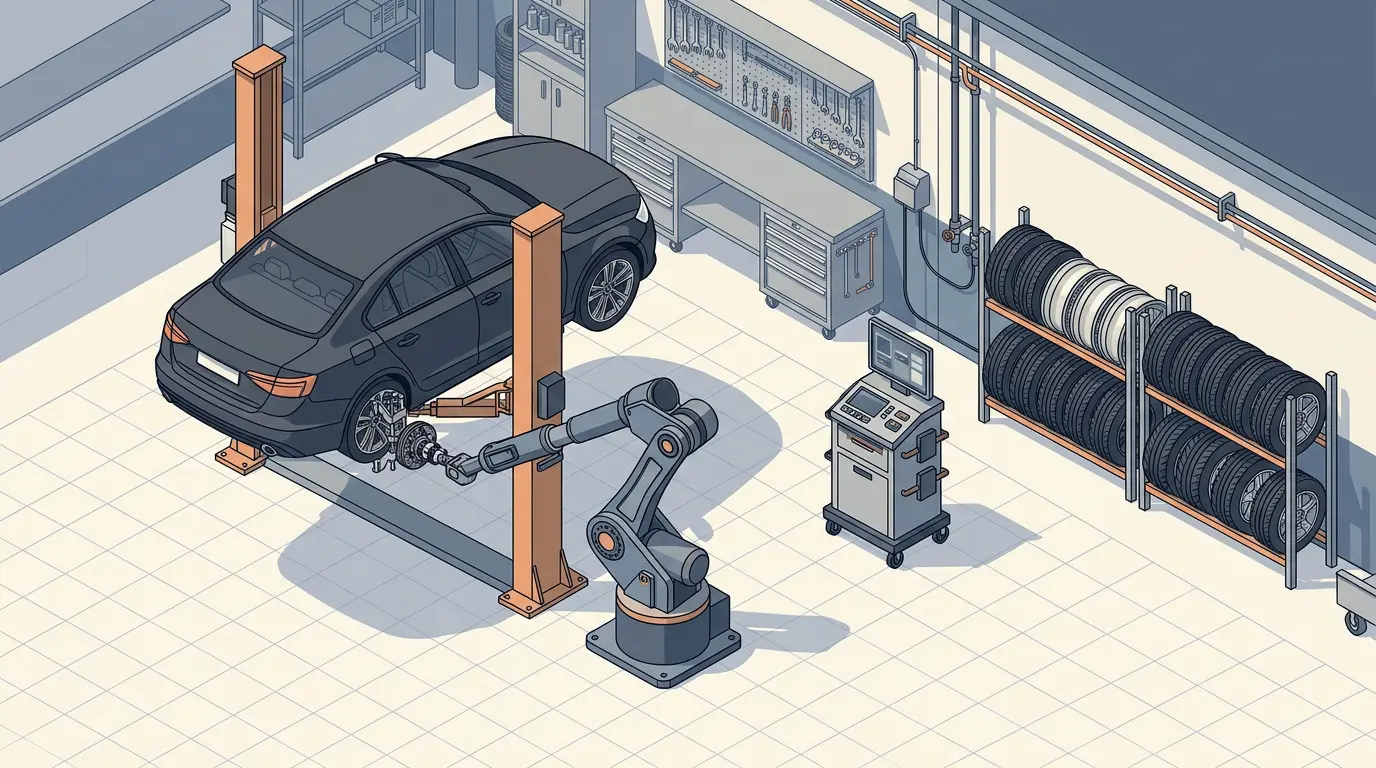 Automated Tire lança SmartBay e mira salto de produtividade na troca de pneus