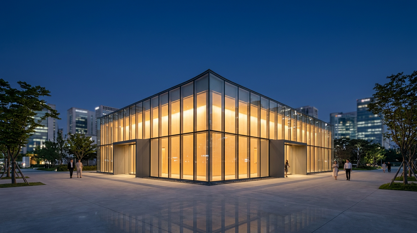 Centre Pompidou prepara filial em Seul — a nova 'caixa de luz' de Jean-Michel Wilmotte