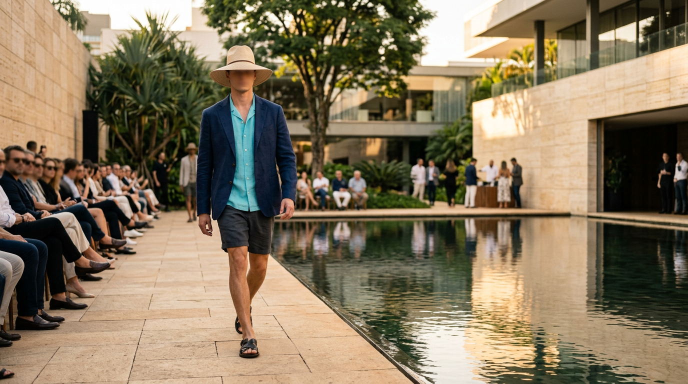 A intersecção entre a cidade e o oceano na Louis Vuitton de Pharrell Williams