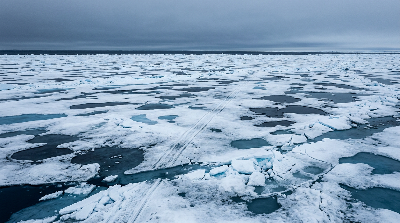 Temporada ártica chega ao fim sob pressão de um clima imprevisível