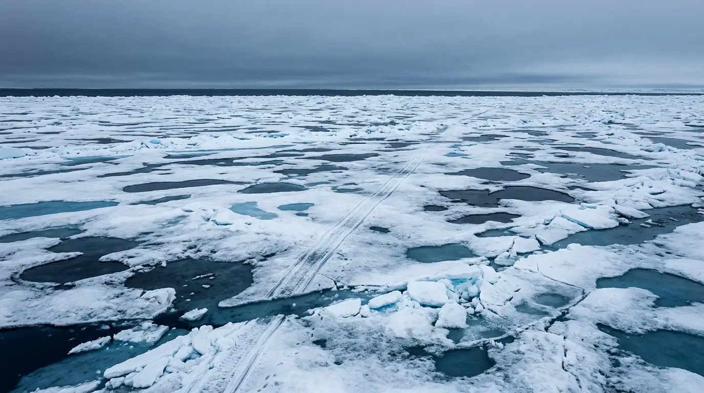 Temporada ártica chega ao fim sob pressão de um clima imprevisível