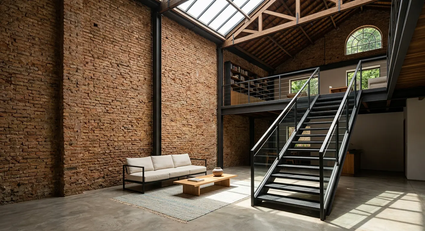 Space4Architecture converte armazém de 1931 em residência no Brooklyn